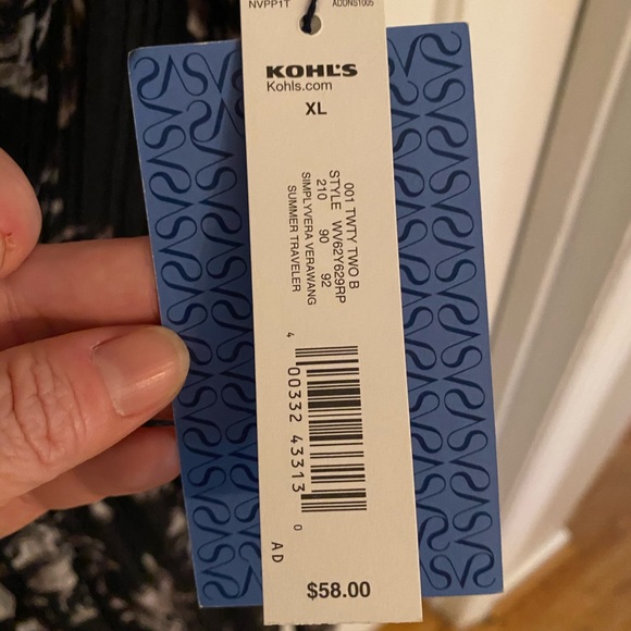 NWT extra large Vera Wang sleeveless dress - Picture 3 of 5